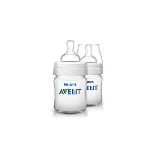 Imagem do produto Mamadeira Philips Avent Bico Antivazamento 2 Unidades De 125Ml Cada Bpa Free Classic 0M+