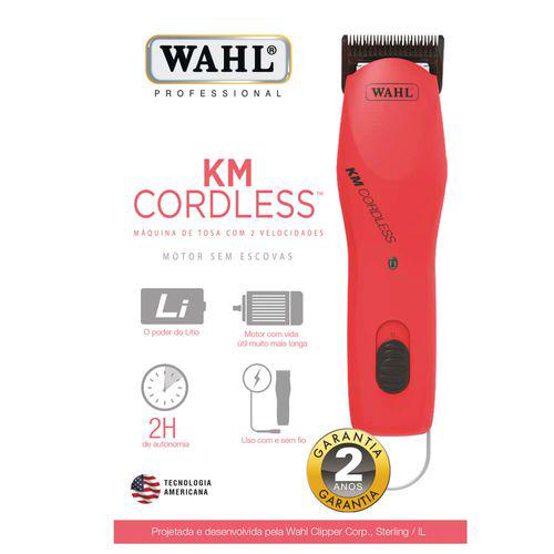 Maquina De Tosa Wahl Km Cordless Bivolt