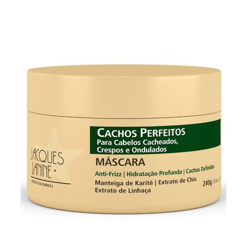 Imagem do produto Máscara Capilar Cachos Perfeitos 240 G Jacques Janine *