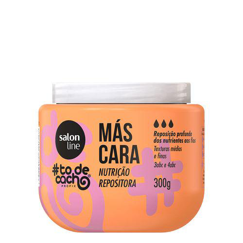 Imagem do produto Máscara Capilar Todecacho Nutrição Repositora Salon Line 300G