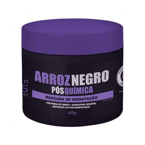 Imagem do produto Máscara De Hidratação Salon Opus Arroz Negro Com 400G