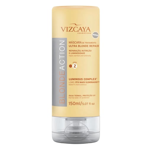 Máscara De Tratamento Capilar Vizcaya Blonde Repair 150Ml