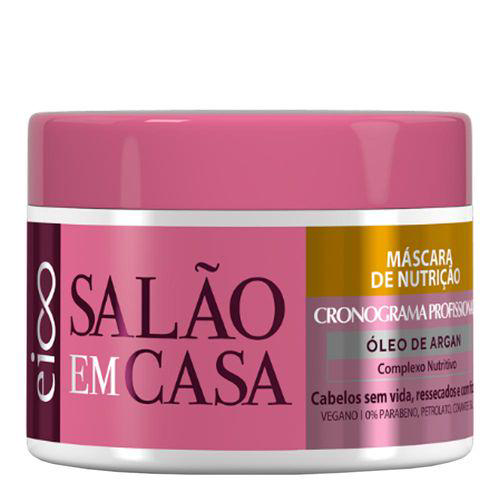 Máscara Eico Salão Em Casa Cronograma Profissional Nutrição 270G