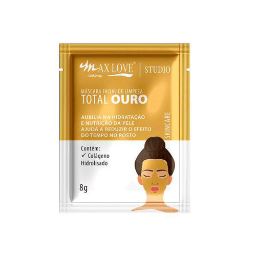 Imagem do produto Máscara Facial De Limpeza Ouro Max Love