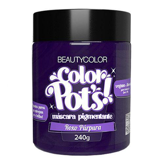 Máscara Pigmentante Roxo Purpura 240G Beauty Color