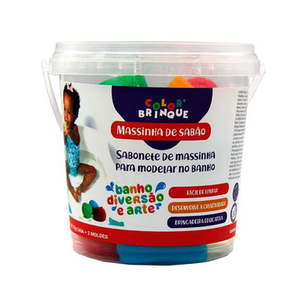 Massinha De Sabão Color Brinque 210G