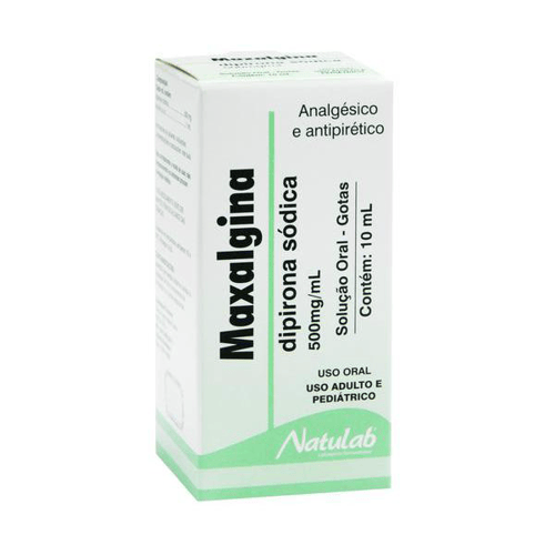 Maxalgina 500mg/ml 10ml - Natulab