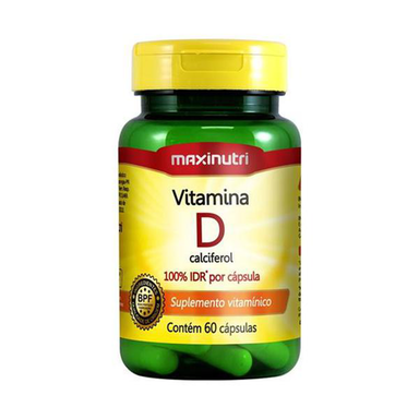 Imagem do produto Maxinutri Vitamina D 60 Cápsulas