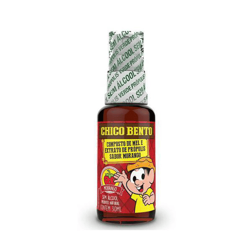 Mel Própion Chico Bento Spray De Morango Com 30 Ml