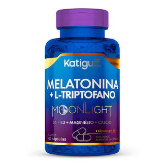 Melatonina + Triptofano 500Mg 60 Cápsulas