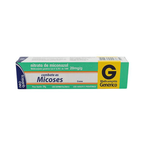 Miconazol - Creme Com 28 G Brainfarma Genérico