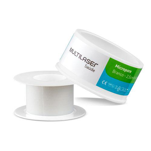 Micropore Branco 2,5 X 4,5 Cm Multilaser Saude Hc323