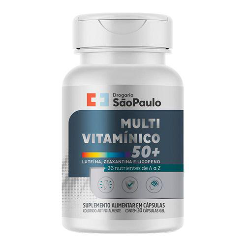 Multivitamínico 50+ Drogaria São Paulo 30 Comprimidos