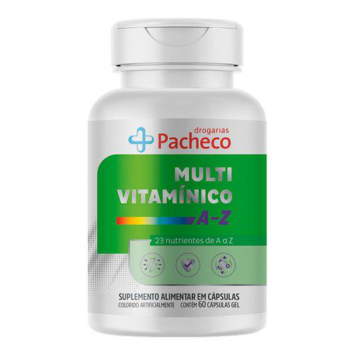 Multivitamínico Az Drogaria Pacheco 60 Comprimidos