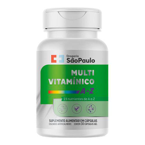 Imagem do produto Multivitamínico Az Drogaria São Paulo 30 Comprimidos