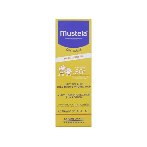 Protetor Solar Mustela Fps 50+ Com 40Ml