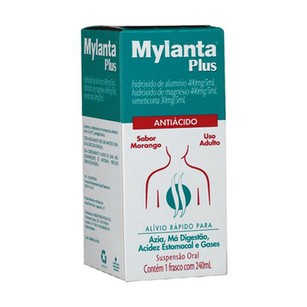 Mylanta - Plus Morango 240Ml