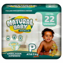 Natural Baby Premium Jumbinho P 22 Unidades