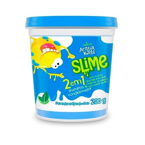 Nazca Acqua Kids Slime Shampoo 2 Em 1 Tuttifrutti 200G