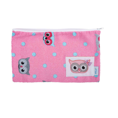 Necessaire Com Bordado Baby Joy Funny Coruja