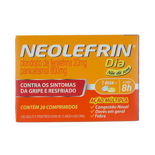 Neolefrin Dia Com 20 Comprimidos