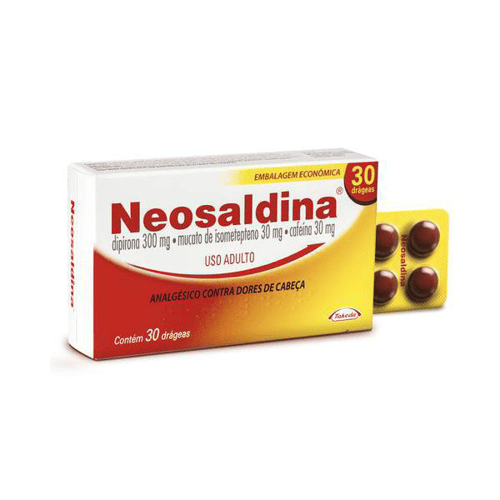 Imagem do produto Neosaldina Com 30 Drágeas