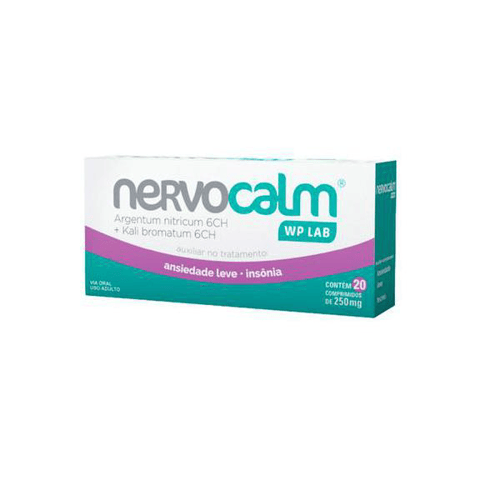 Nervocalm 250Mg Wp Lab 20 Comprimidos