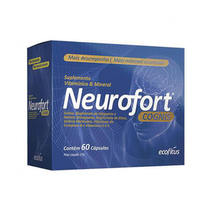 Neurofort Cognis Com 60 Cápsulas