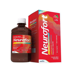 Neurofort - Suplemento Vitamínico Morango 500 Ml