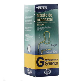 Nitrato - Miconazol Lc 30G Teuto Genérico