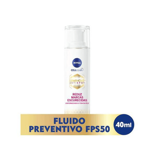 Nivea Cellular Luminous 630 Fluído Facial Fps50 40Ml