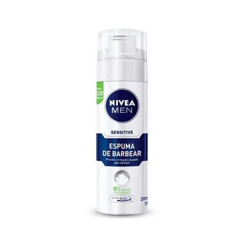 Nivea - Espuma Barbear Sensitive 193G