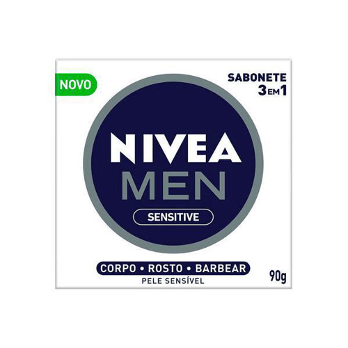 ST NIVEA MEN 90G 3EM1 SENSITIVE