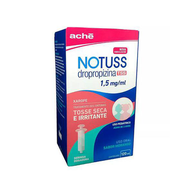 Imagem do produto Notuss Pediátrico 1,5Mg 120Ml