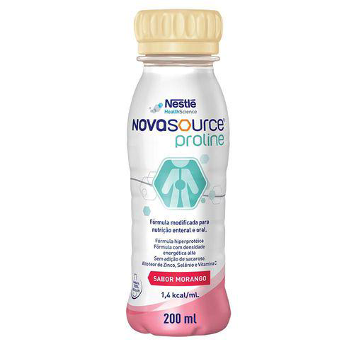 Nutrição Enteral E Oral Novasource Proline Morango 200ml - PanVel Farmácias