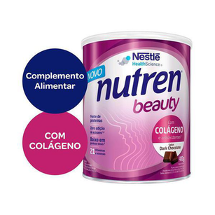 Nutren Beauty Dark Chocolate Suplemento Alimentar 400G