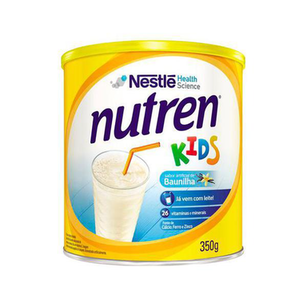 Nutren - Kids Nestle Health Science Sabor Baunilha 350G E Grátis Colher Dosadora Colecionável