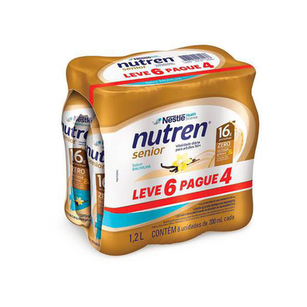 Nutren Senior Baunilha Suplemento Alimentar 200Ml Cada