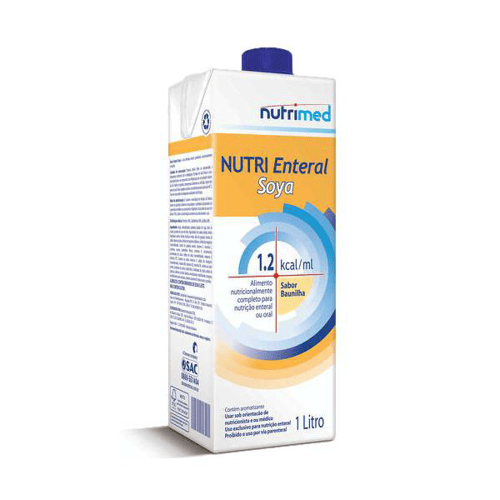 Imagem do produto Nutri Enteral Soya Baunilha Tetra Pak Caixinha 1,2Kcal Ml 1L