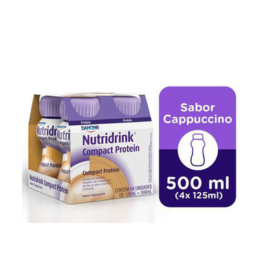 Nutridrink Compact Protein Capuccino C 4 De 125Ml Cada