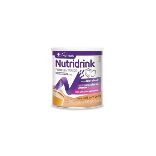 Nutridrink Protein Sênior Sabor Café Com Leite Lata 380G