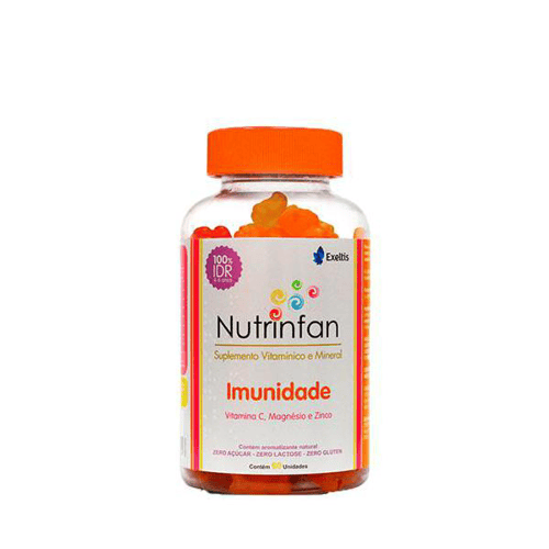 Imagem do produto Nutrinfan Imunidade Fr 60 Comp Goma