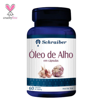 Oleo De Alho 60Cps 250Mg Schraiber