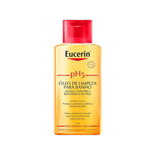 Óleo De Limpeza Para Banho Eucerin PH5 200Ml