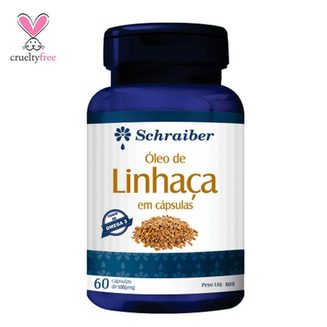 Imagem do produto Óleo De Linhaca 1000Mg Com 60 Cápsulas Schraiber