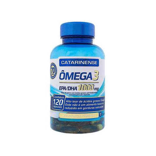 Imagem do produto Ômega 3 E Óleo De Peixe - 1000Mg 120 Comprimidos