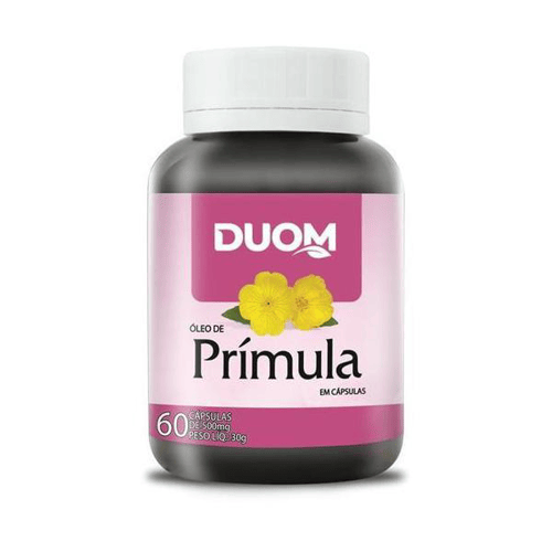 Óleo De Primula 500Mg 60 Cápsulas Duom