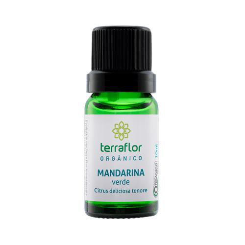 Óleo Essencial Mandarina Verde Orgnico 10Ml Terra Flor Terra Flor Aromateria