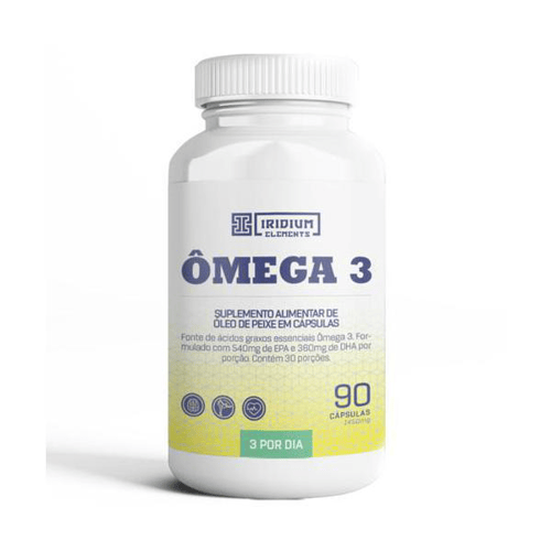 Ômega 3 900Mg 90 Cáps Iridium Elements Labs