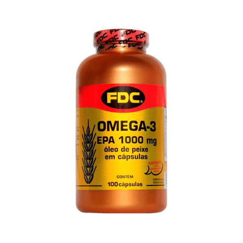 Omega - 3 Epa 1000Mg Com 100 Cápsulas